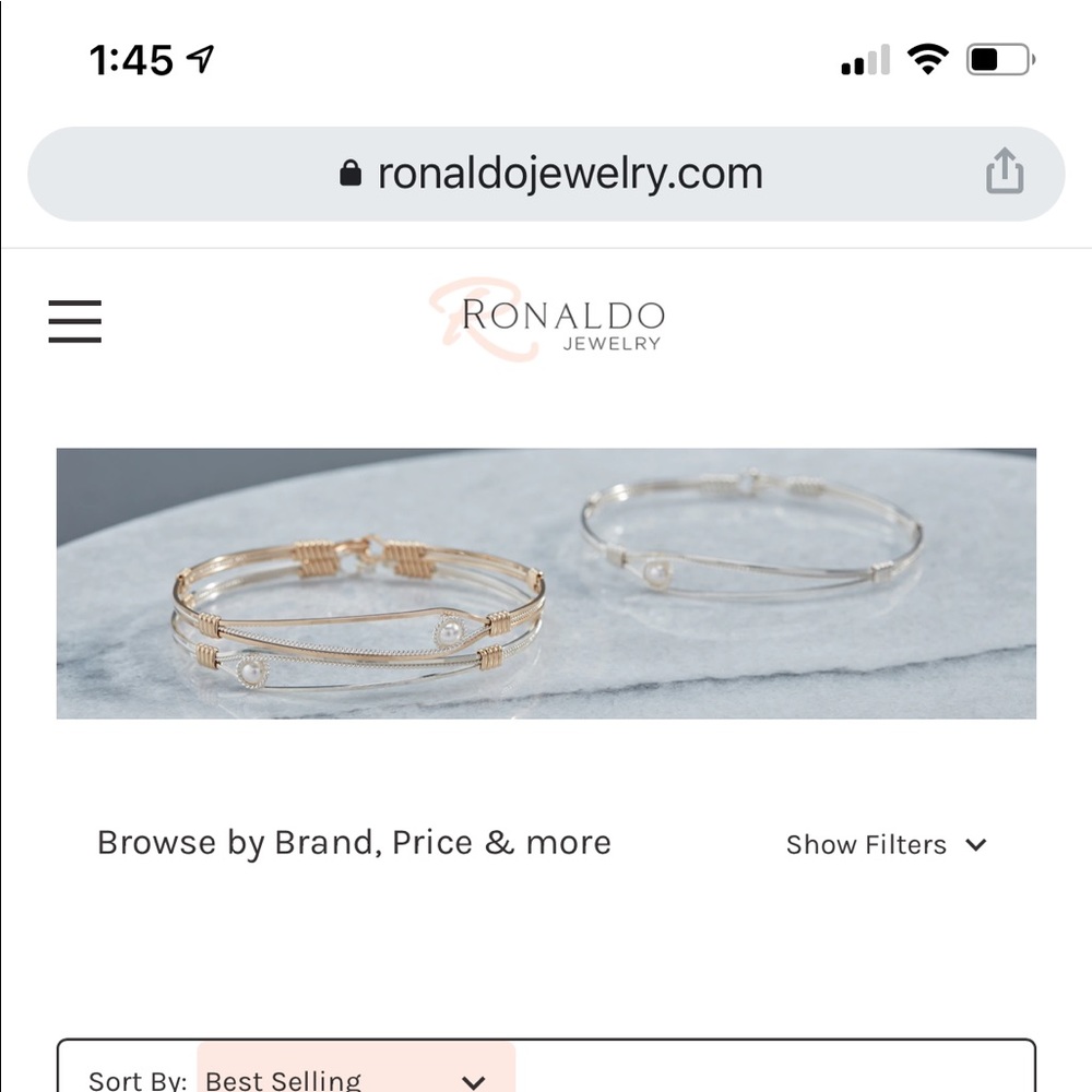 Looking to buy Ronaldo bracelets size 7